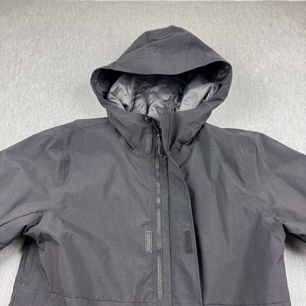 REI Jacket Womens Medium Black Powderbound Peak 2L Insulated Ski Waterproof - Picture 3 of 15